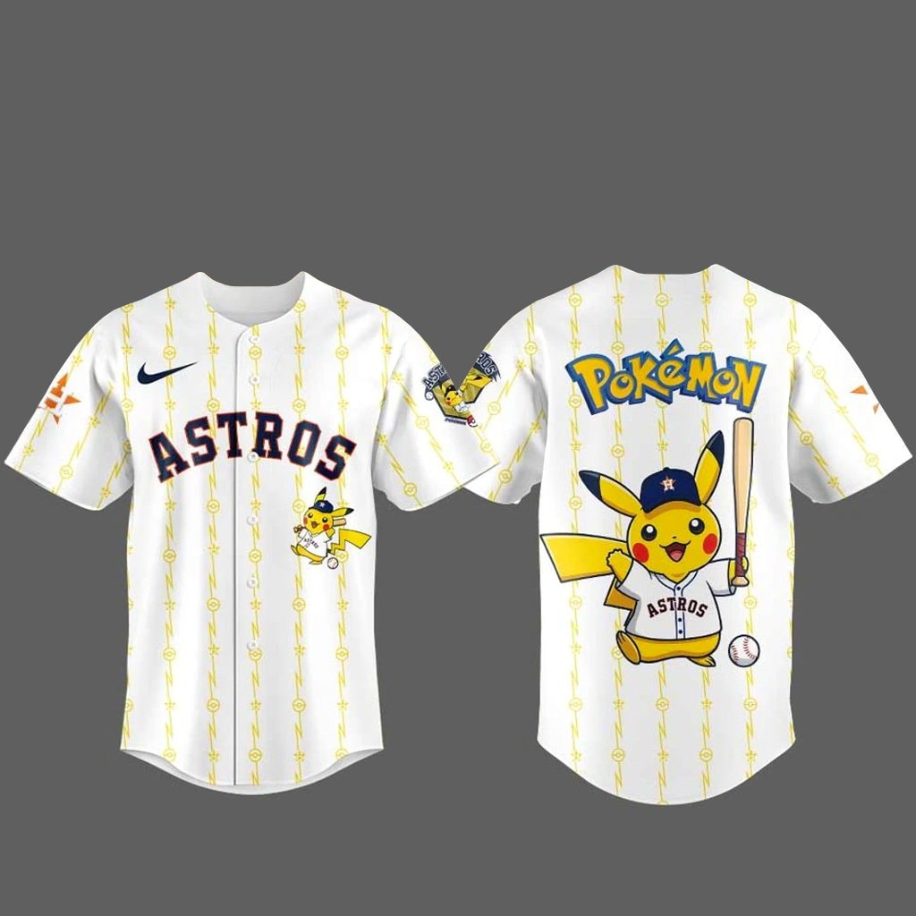 Baseball Team x Pokemon 2026 Baseball Jersey