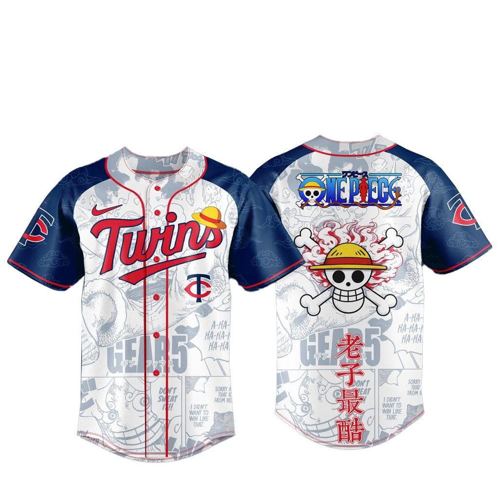 Baseball Team x One Piece Night 2026 Game Baseball Jersey