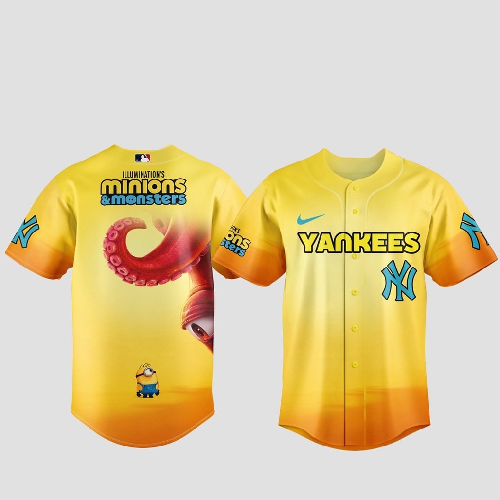 Baseball Team x Minions and Monsters 2026 Baseball Jersey