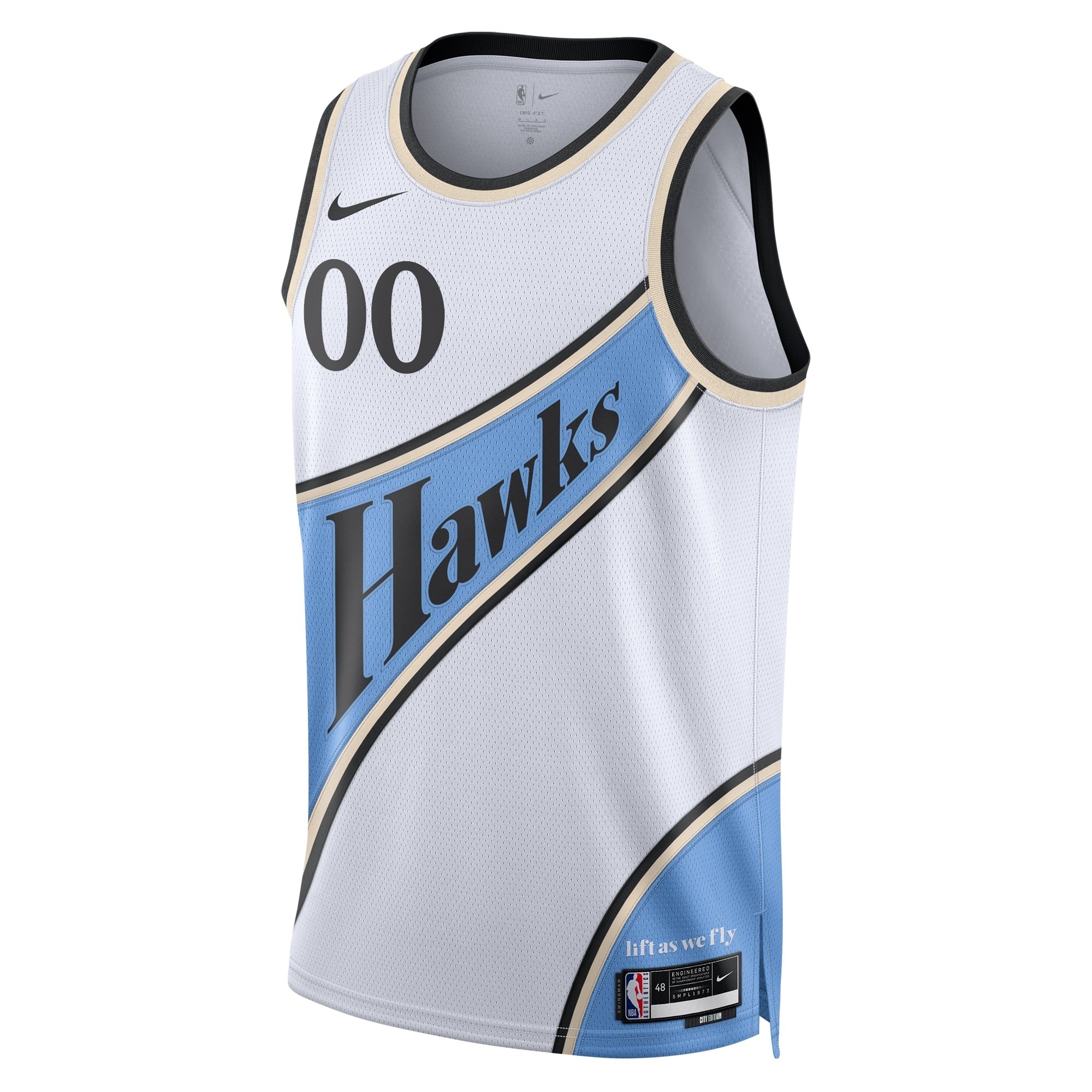 Atlanta Hawks City Edition Swingman Jersey 2024 Custom Unisex Multicolor
