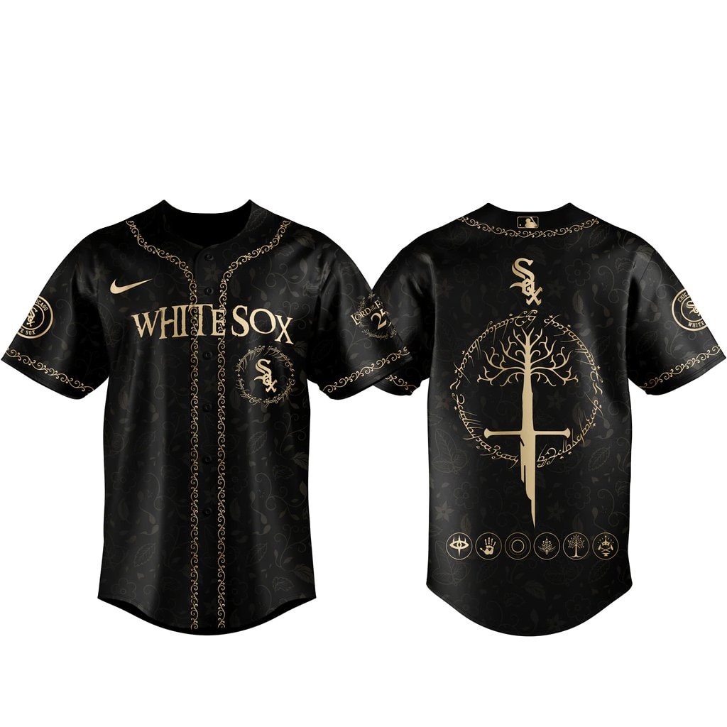 Baseball Team The Lord of The Rings 2026 Night Black Baseball Jersey