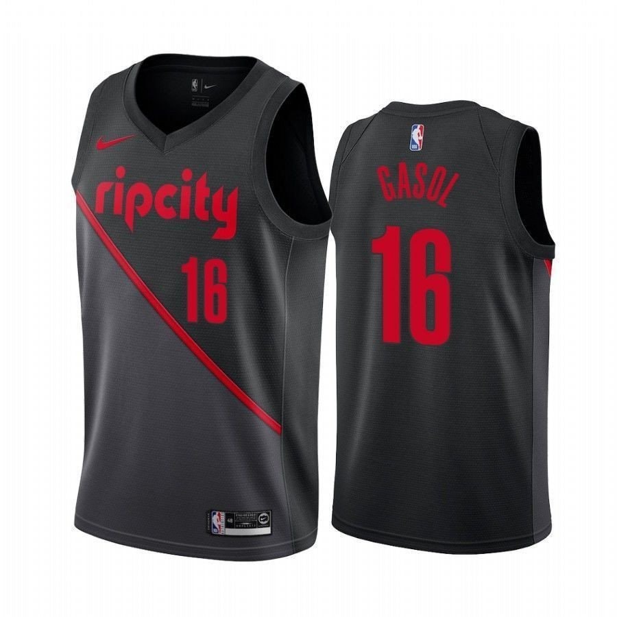 Basketball Team Pau Gasol 16 City Men's Jersey