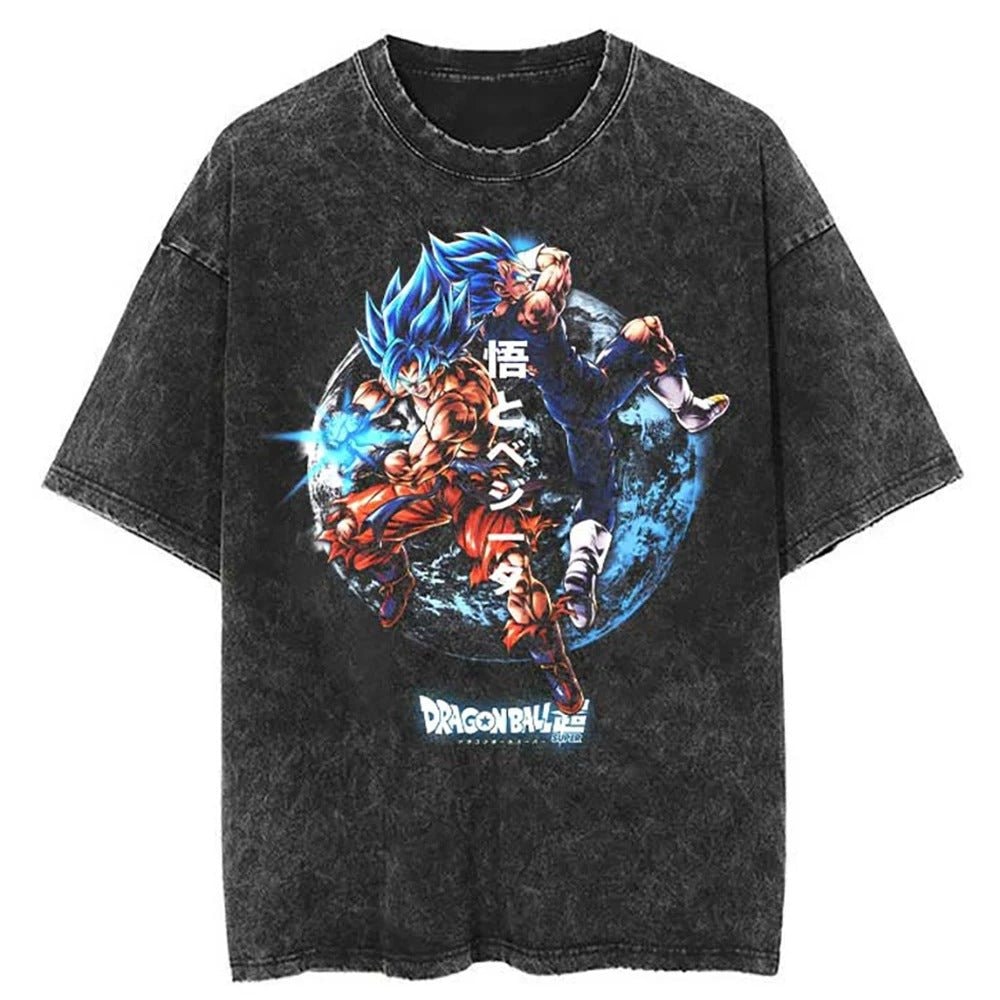 Goku x Vegeta Vintage T-shirt