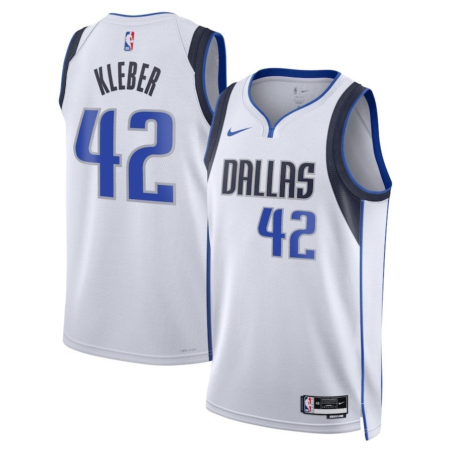 Maximillian Kleber 42 Dallas Mavericks Unisex Swingman Jersey Association Edition White