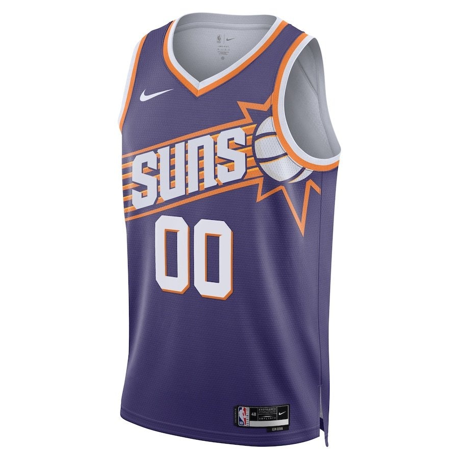 Phoenix Suns Swingman Custom Jersey Purple Icon Edition Unisex