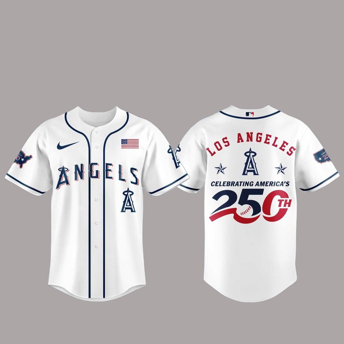 Baseball Team America 250th Anniversary Of USA 2026 Baseball Jersey