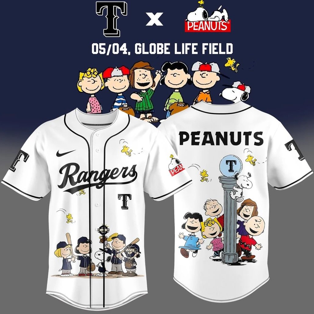 Baseball Team x Peanuts Snoopy Baseball Jersey