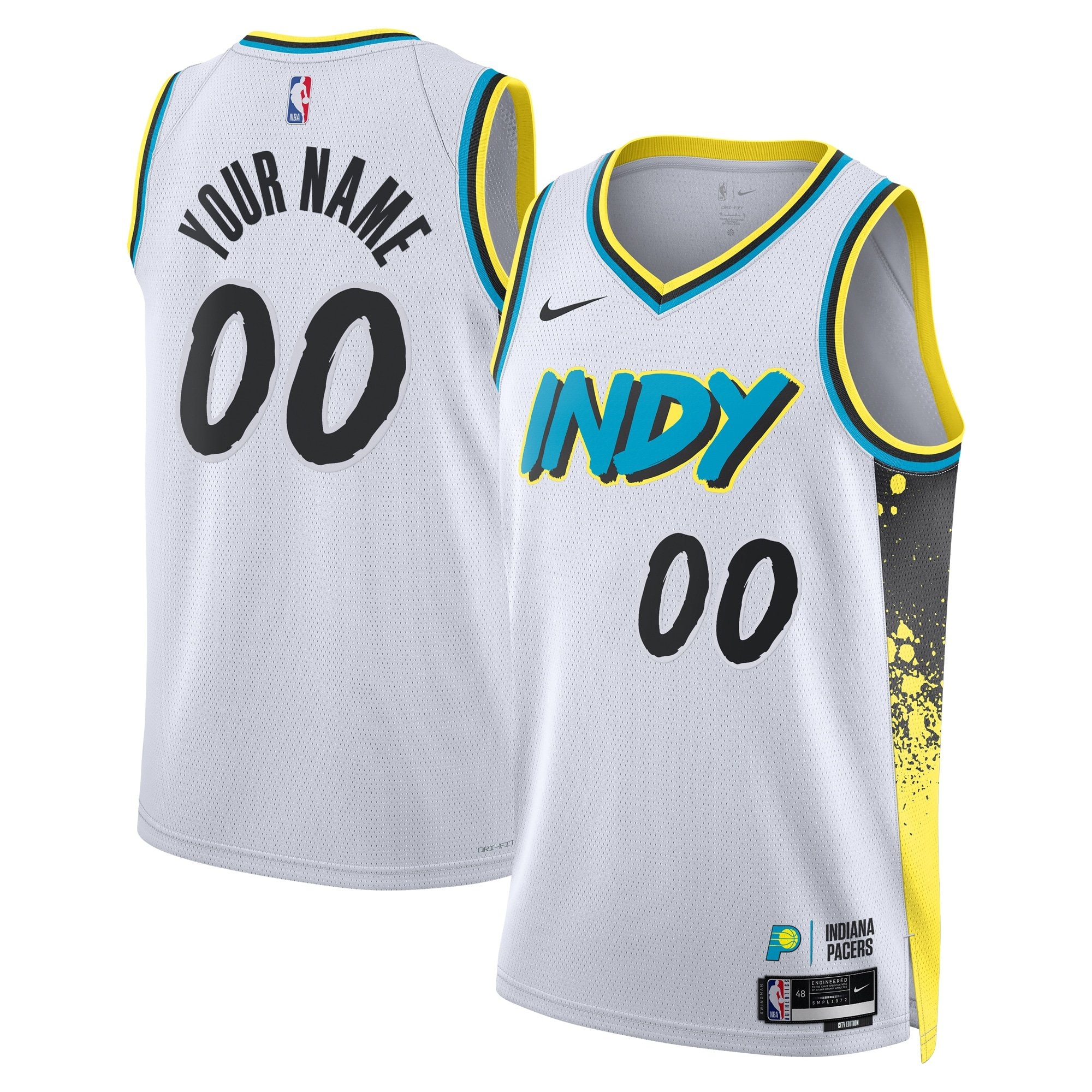 Indiana Pacers City Edition Swingman Jersey 2024 Custom Unisex Multicolor