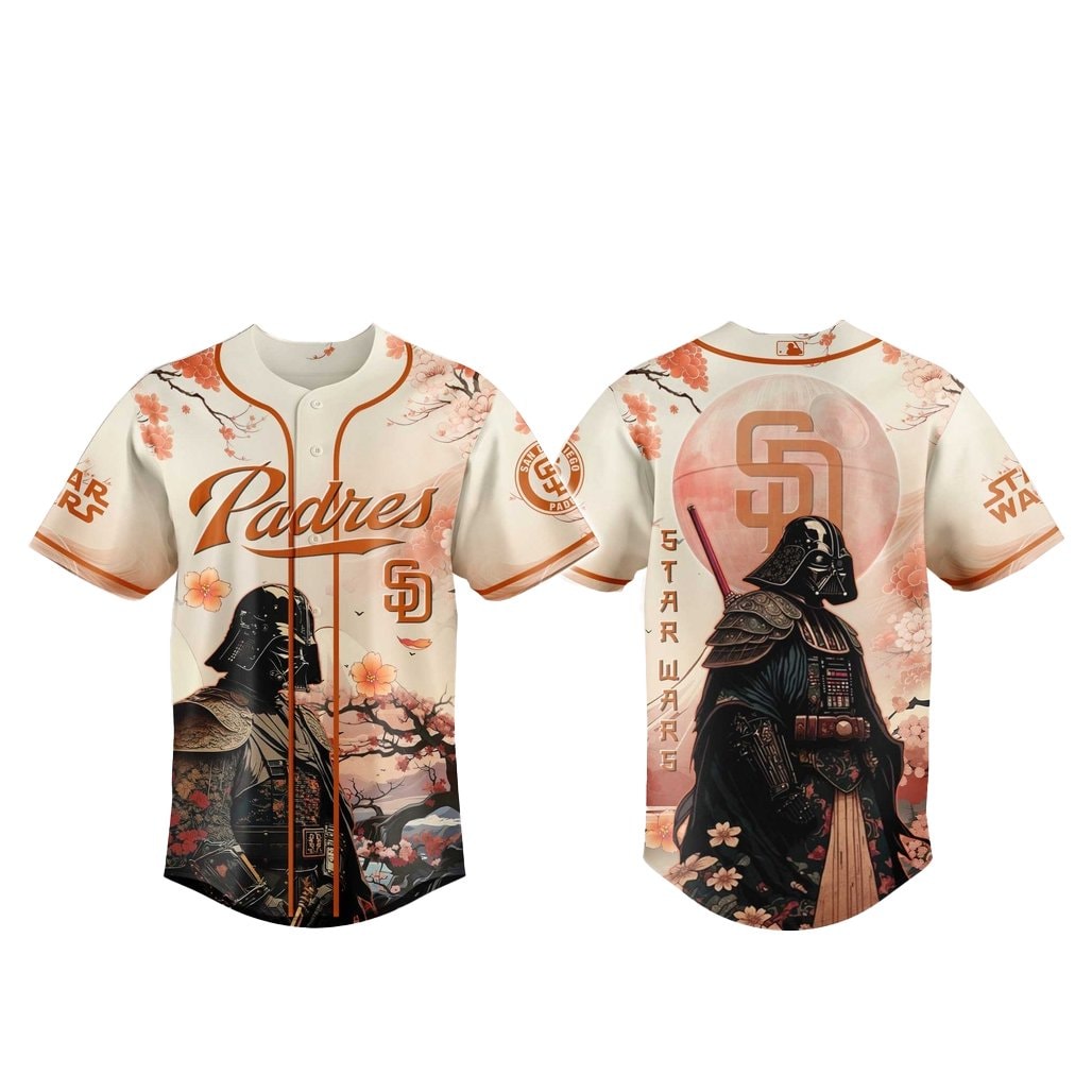 Baseball Team x Star Wars Cherry Blossom 2026 Baseball Jersey
