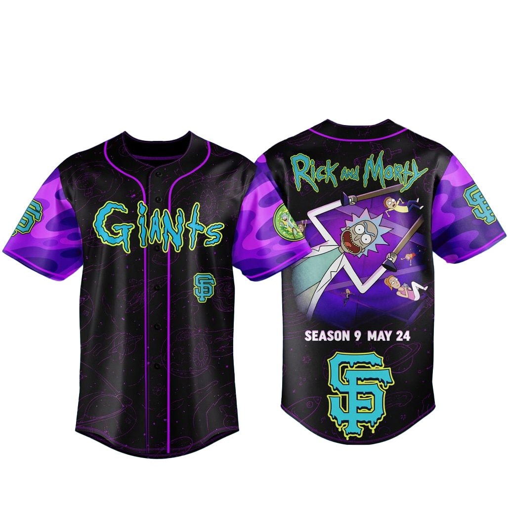 Baseball Team x Rick and Morty 2026 Baseball Jersey
