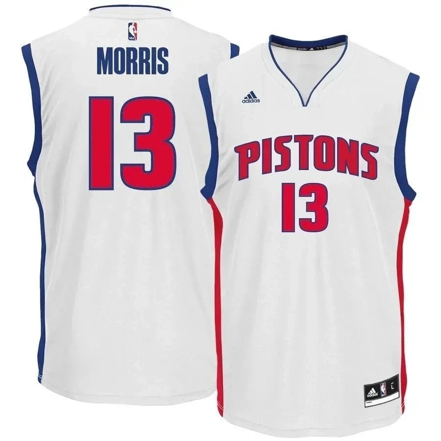 Marcus Morris Detroit Pistons Home Jersey White Unisex Adult Sizes S-3XL