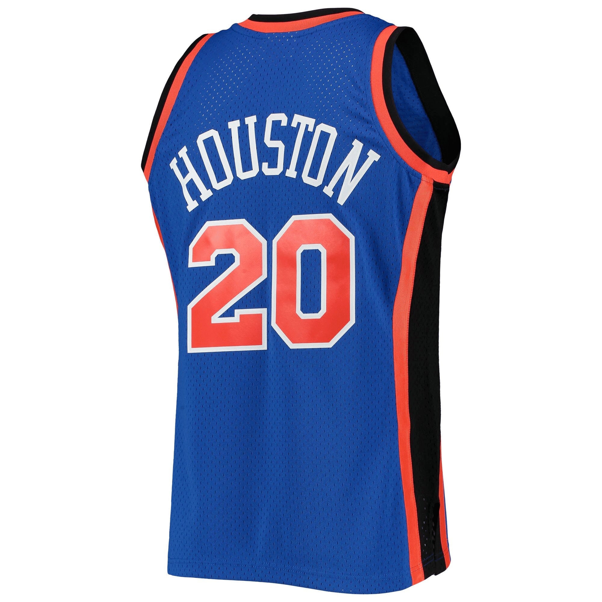 Allan Houston New York Knicks Mitchell & Ness 1998-99 Hardwood Classics Swingman Jersey - Blue Jersey