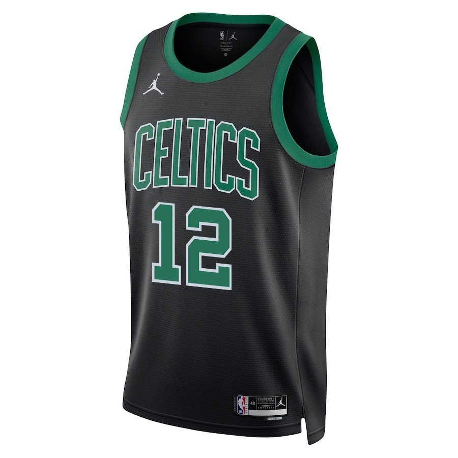 Oshae Brissett Boston Celtics 2024 Finals Champions Swingman Jersey Statement Edition Black