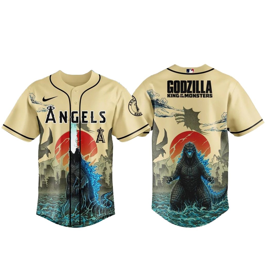Baseball Team x Godzilla King of The Monsters Baseball Jersey