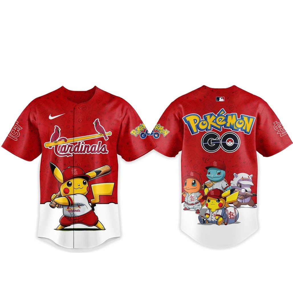 Baseball Team x Pokemon Go Night 2026 Baseball Jersey