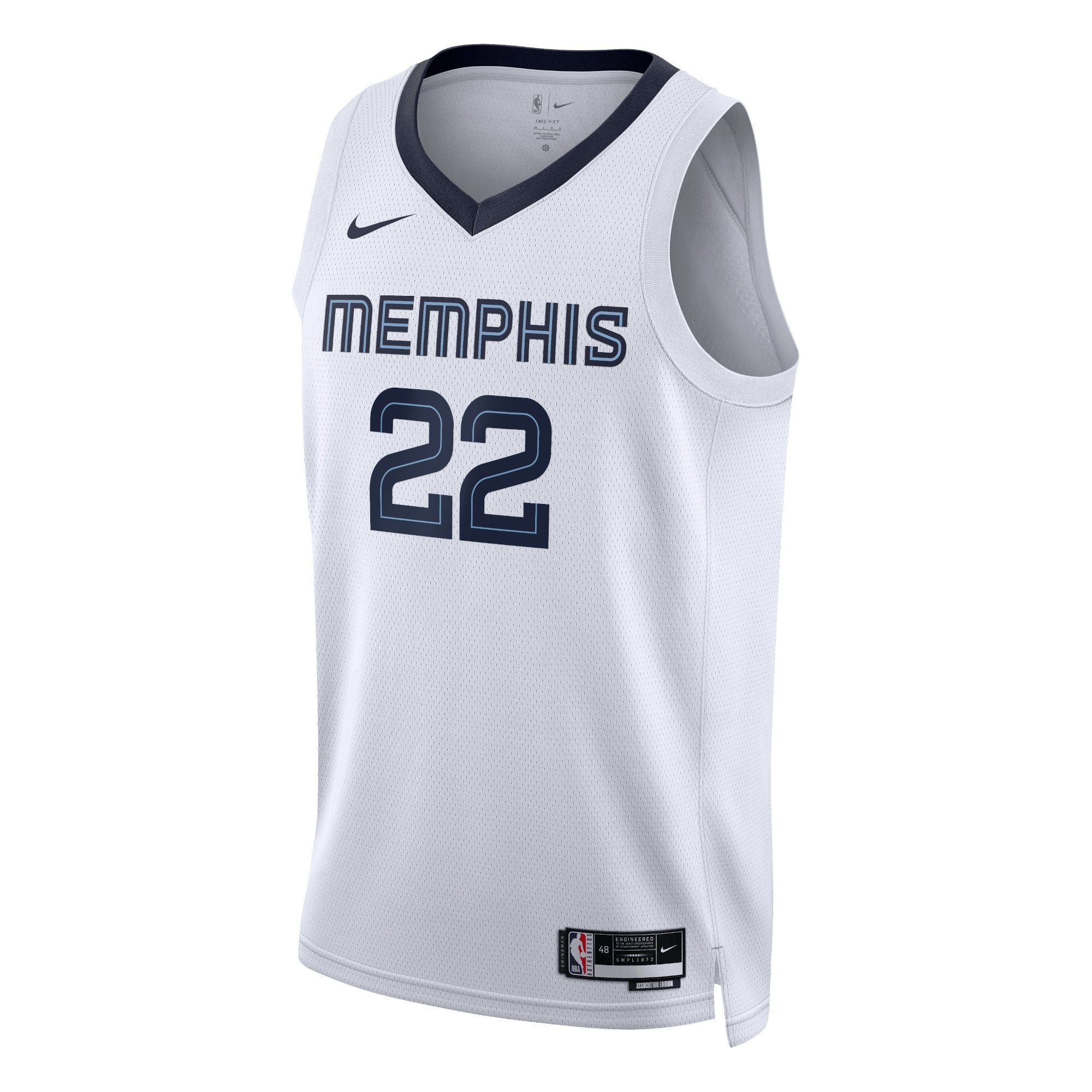Memphis Grizzlies Association Edition Swingman Jersey White Desmond Bane Unisex