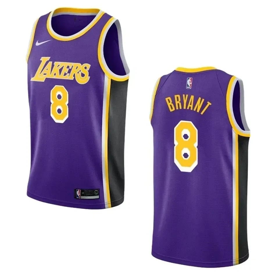 Men's Los Angeles Lakers Kobe Bryant #8 Statement Swingman Jersey Purple