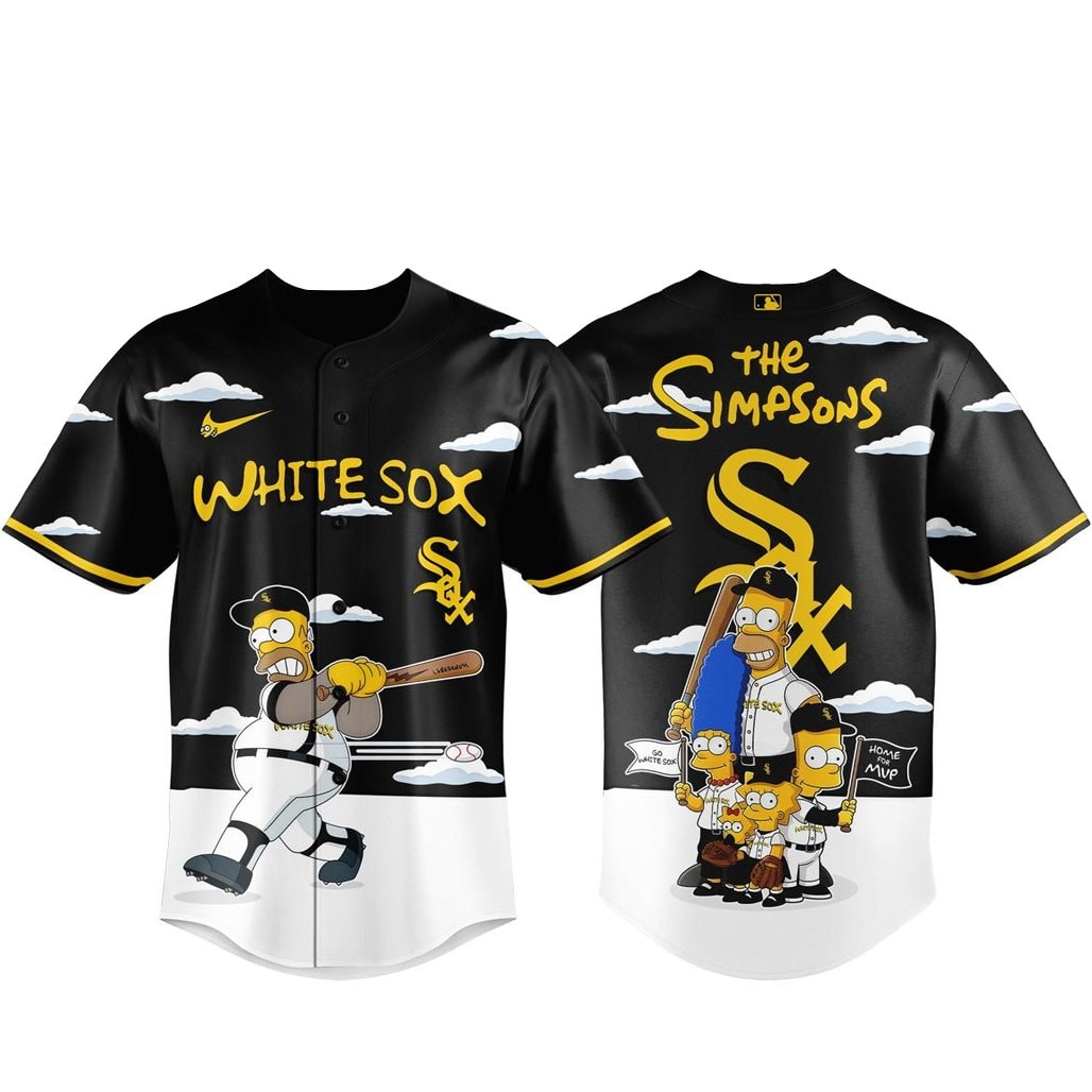 Baseball Team x The Simpsons 2026 Major Gameday Baseball Jersey
