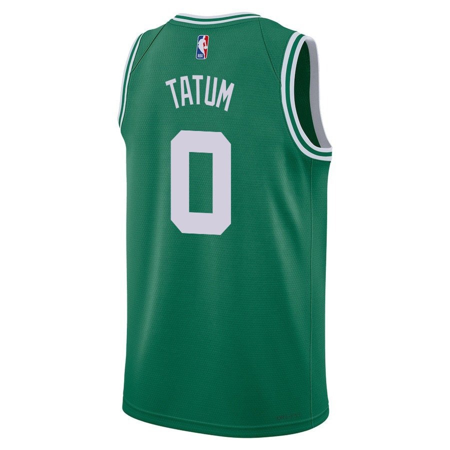 Jayson Tatum 0 Boston Celtics 2024 Finals Champions Jersey Icon Edition Kelly Green