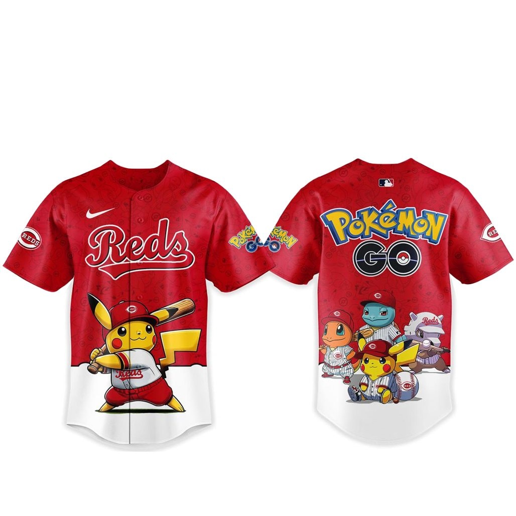 Baseball Team x Pokemon Go Night 2026 Baseball Jersey
