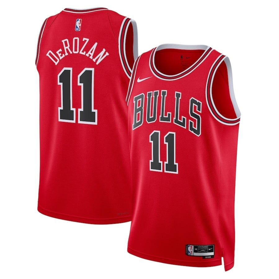 DeMar DeRozan 11 Chicago Bulls Unisex Swingman Jersey Icon Edition Red