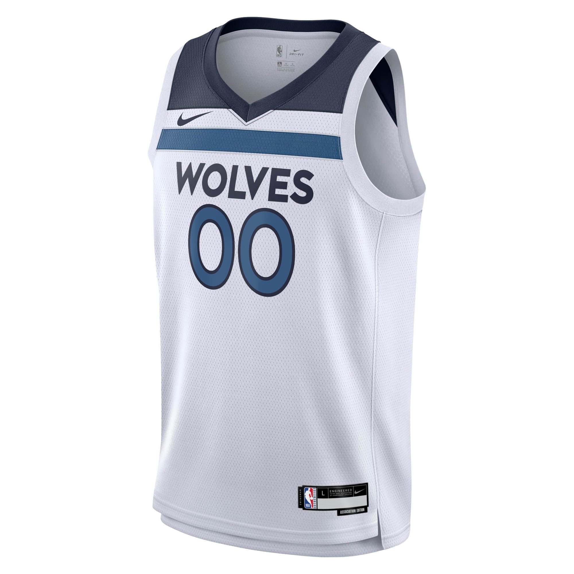 Minnesota Timberwolves Association Swingman Custom Youth Jersey - Multicolor Unisex