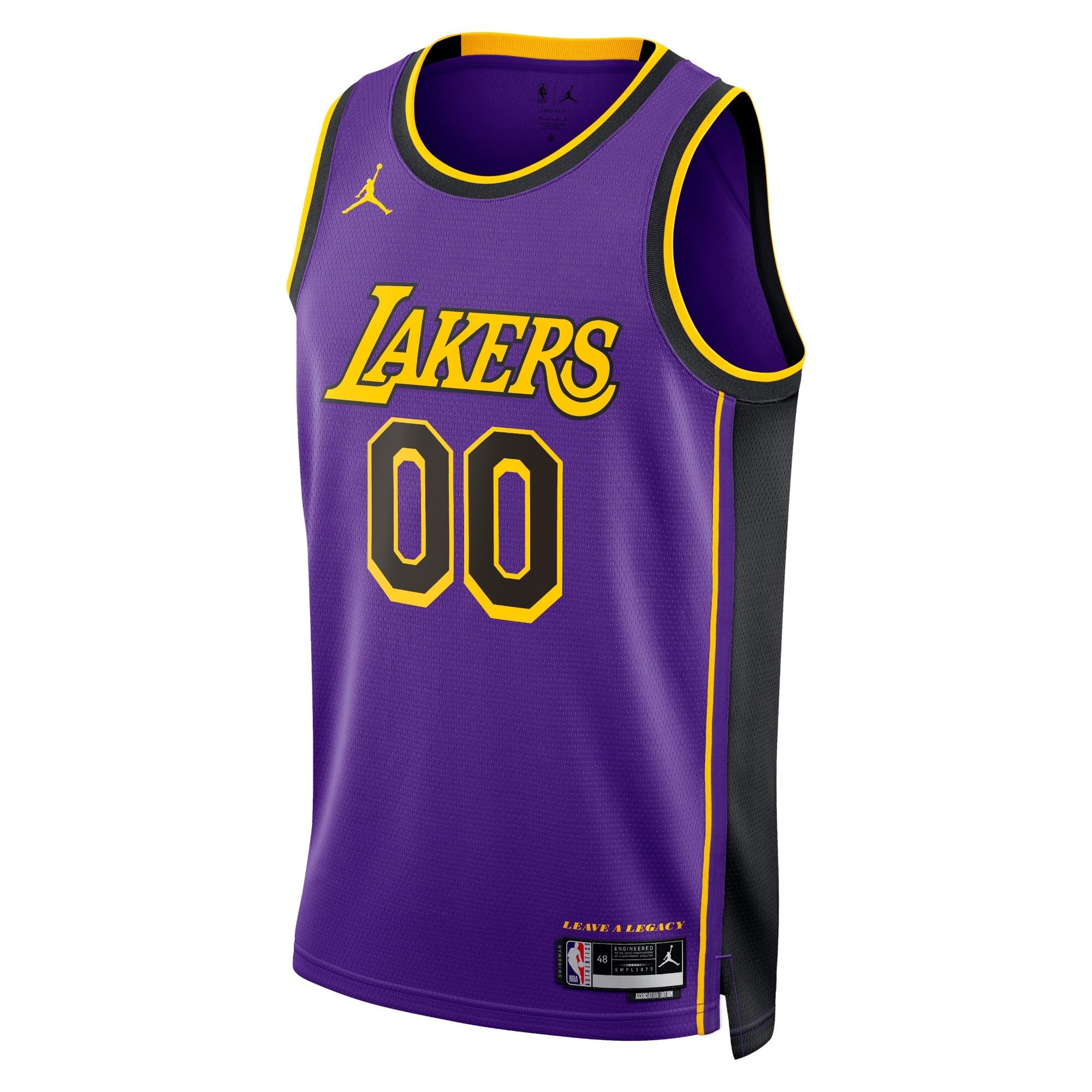 Los Angeles Lakers Jordan Statement Swingman Jersey Custom Unisex Multicolor