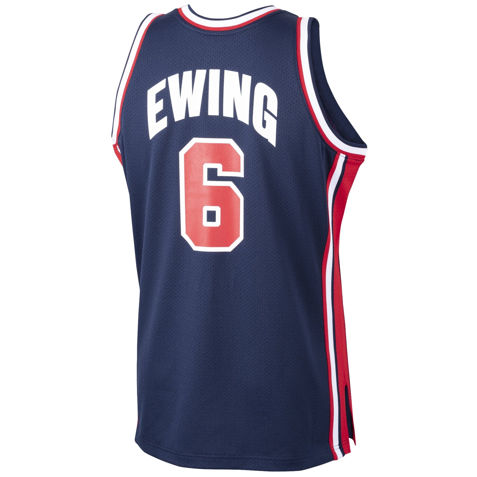 Men's Mitchell & Ness Patrick Ewing Navy USA Basketball Home 1992 Dream Team Jersey