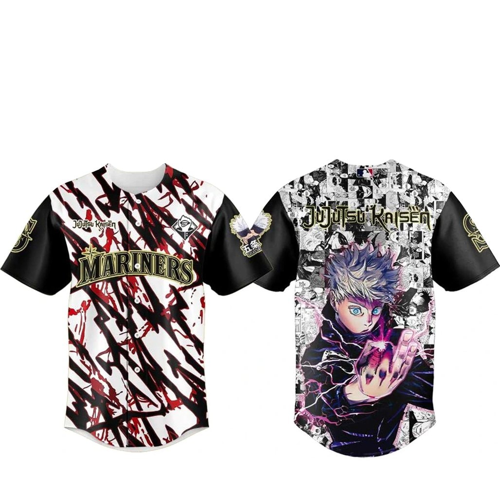 Baseball Team x Satoru Gojo Baseball Jersey