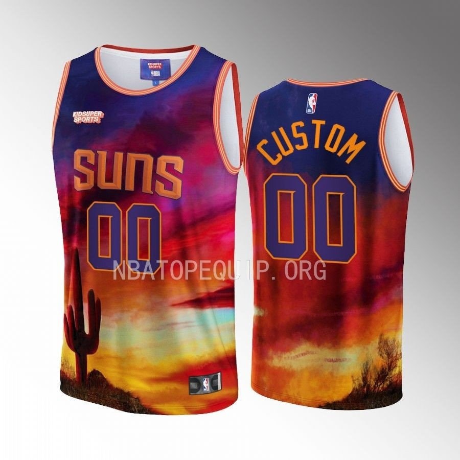 Custom Basketball Team Basketball & KidSuper Studios Unisex Hometown Jersey