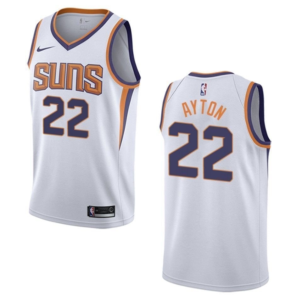 Men's Phoenix Suns Deandre Ayton #22 Association Swingman Jersey White