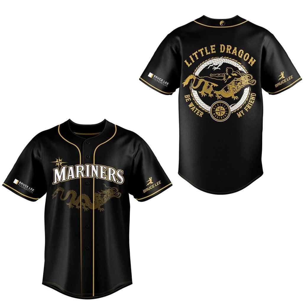 Baseball Team x Bruce Lee Foundation 2026 Little Dragon Baseball Jersey