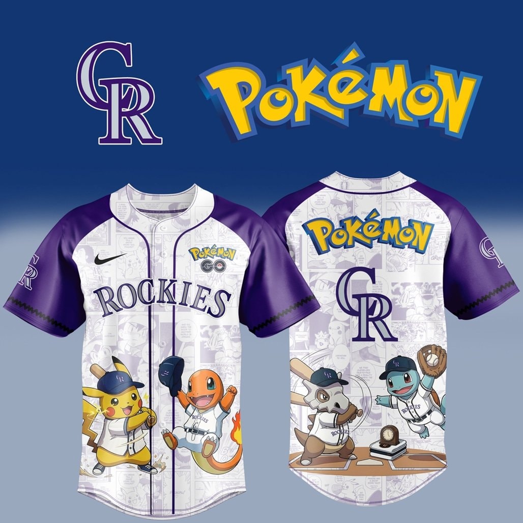 Pokémon x Baseball Team 2026 Baseball Jersey