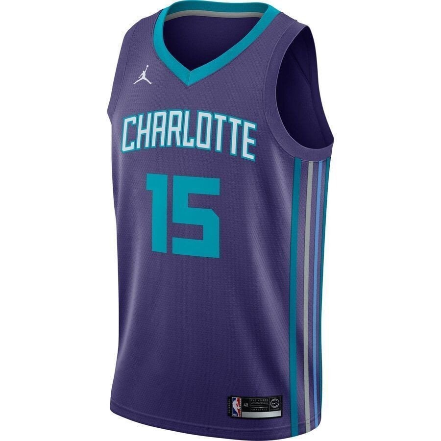 Kemba Walker Charlotte Hornets Swingman Jersey - Statement Edition - Purple