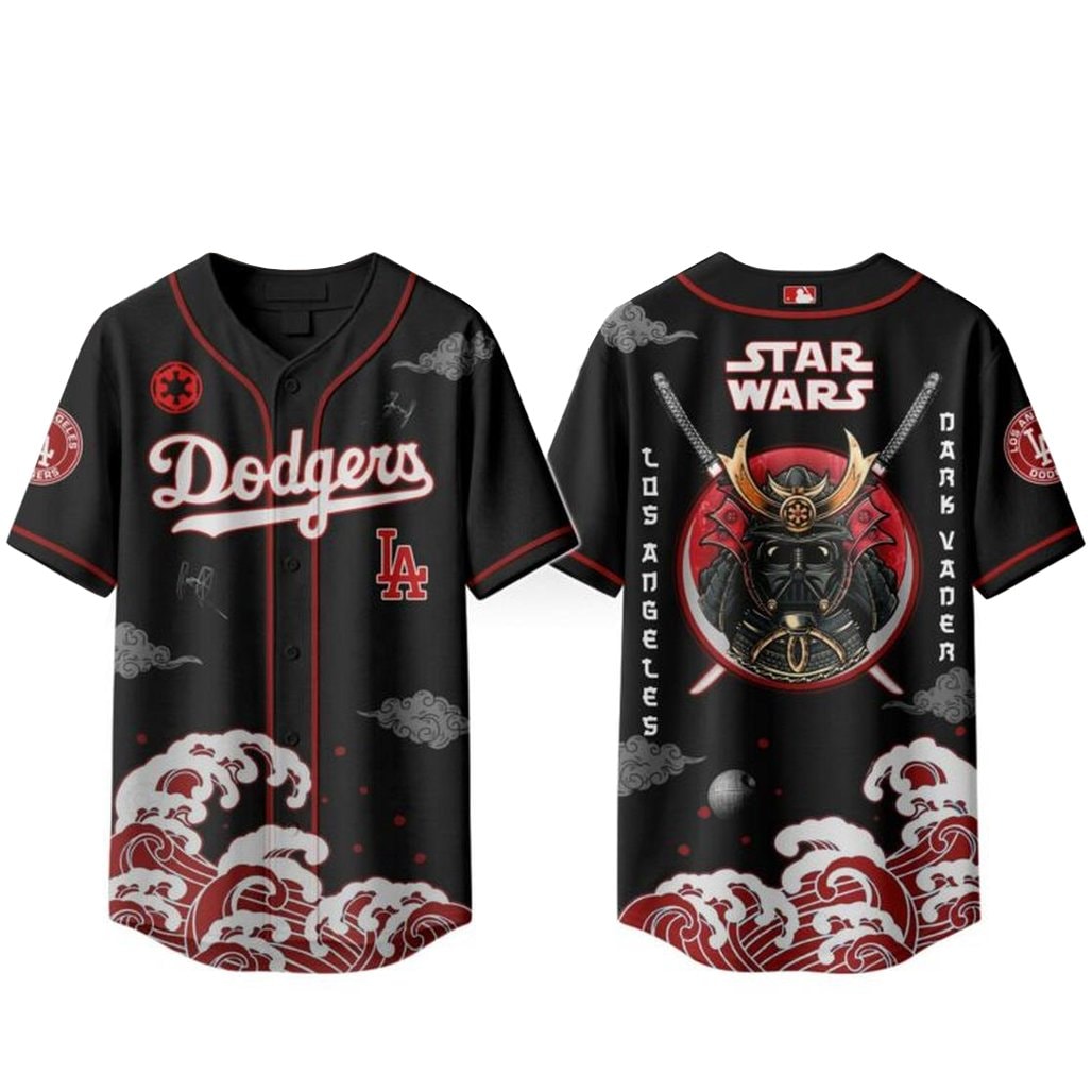 Baseball Team x Samurai Star Wars Baseball Jersey