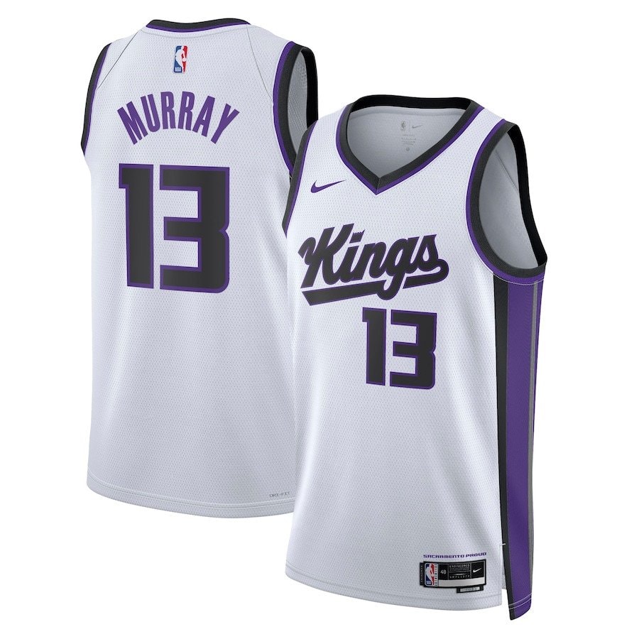 Keegan Murray 13 Sacramento Kings Unisex Swingman Jersey Association Edition White