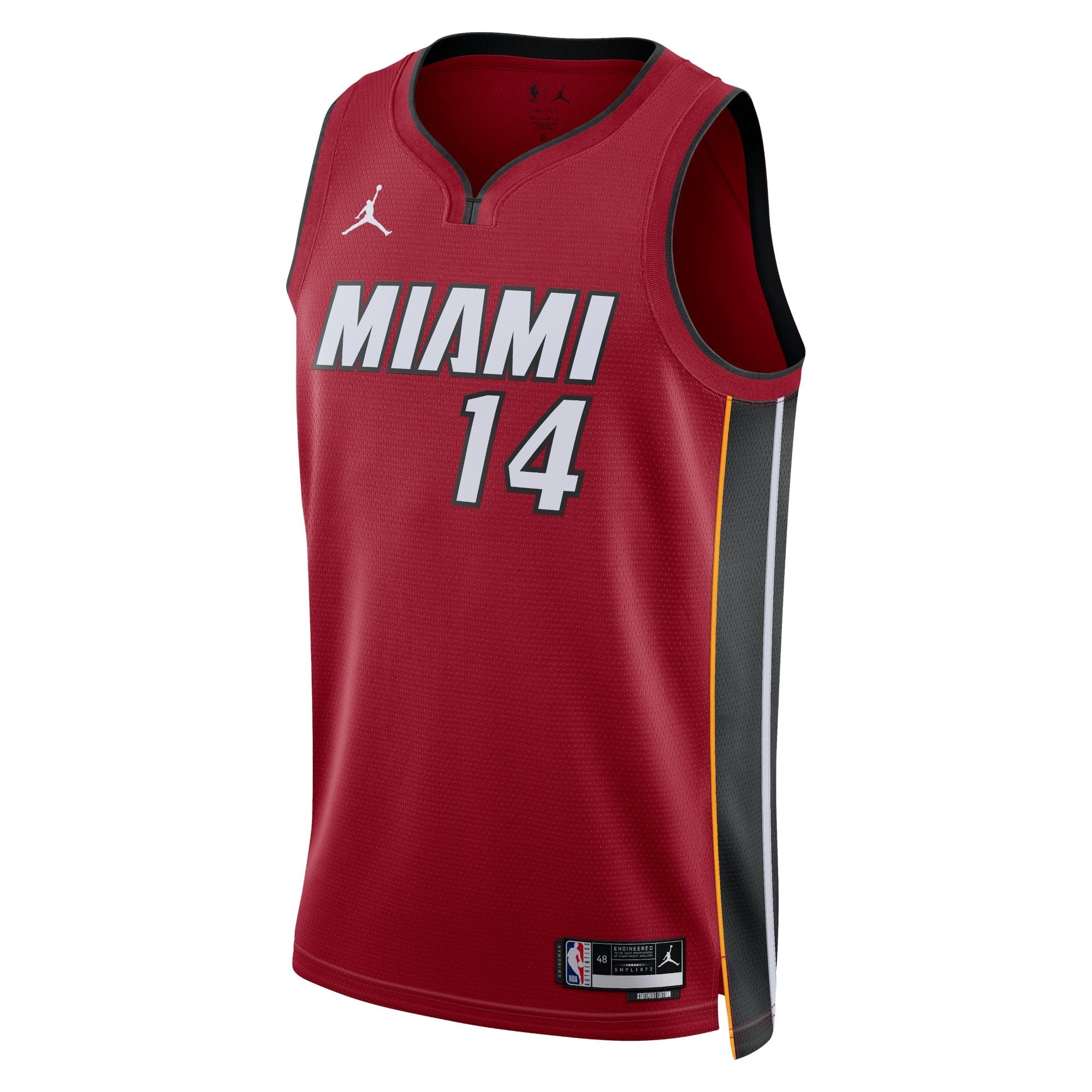 Miami Heat Jordan Statement Edition Swingman Jersey Red Tyler Herro Unisex
