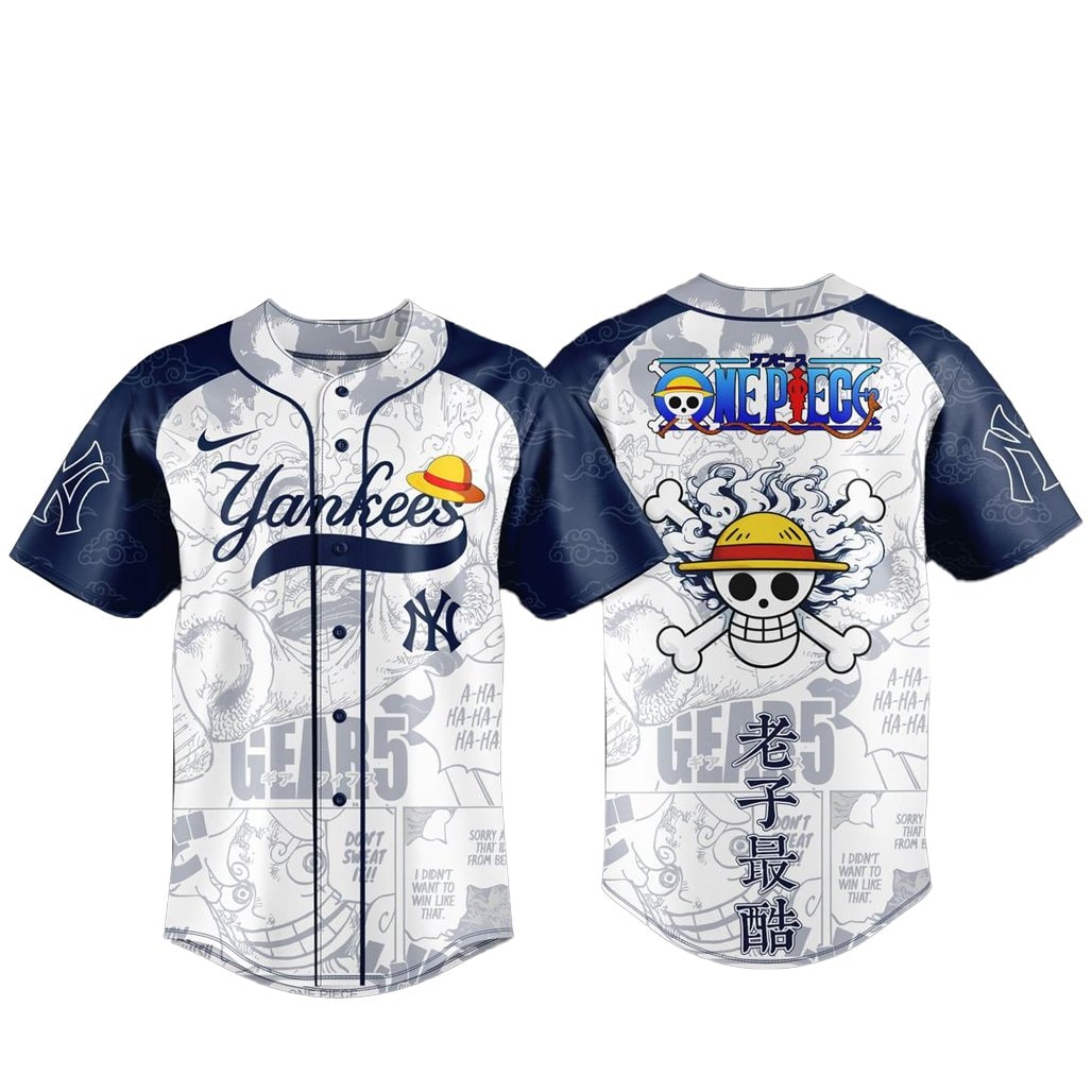 Baseball Team x One Piece Night 2026 Game Baseball Jersey