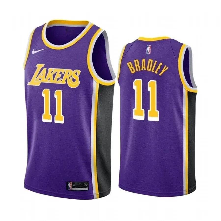 Men's Los Angeles Lakers Avery Bradley 11 Statet Jersey Multicolor Polyester