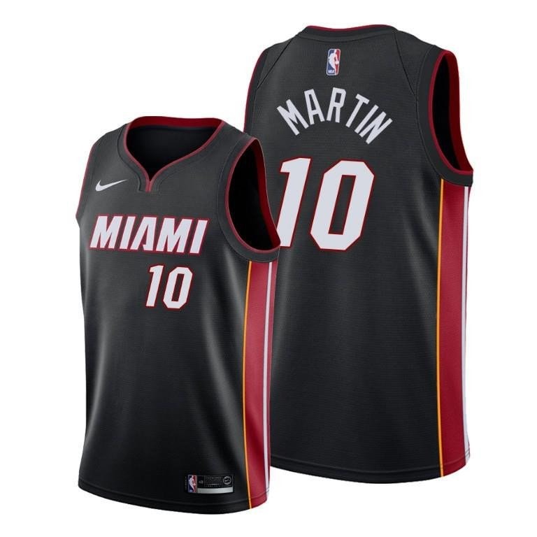 Caleb Martin 10 Basketball Team Icon Edition Black Jersey - Men Jersey