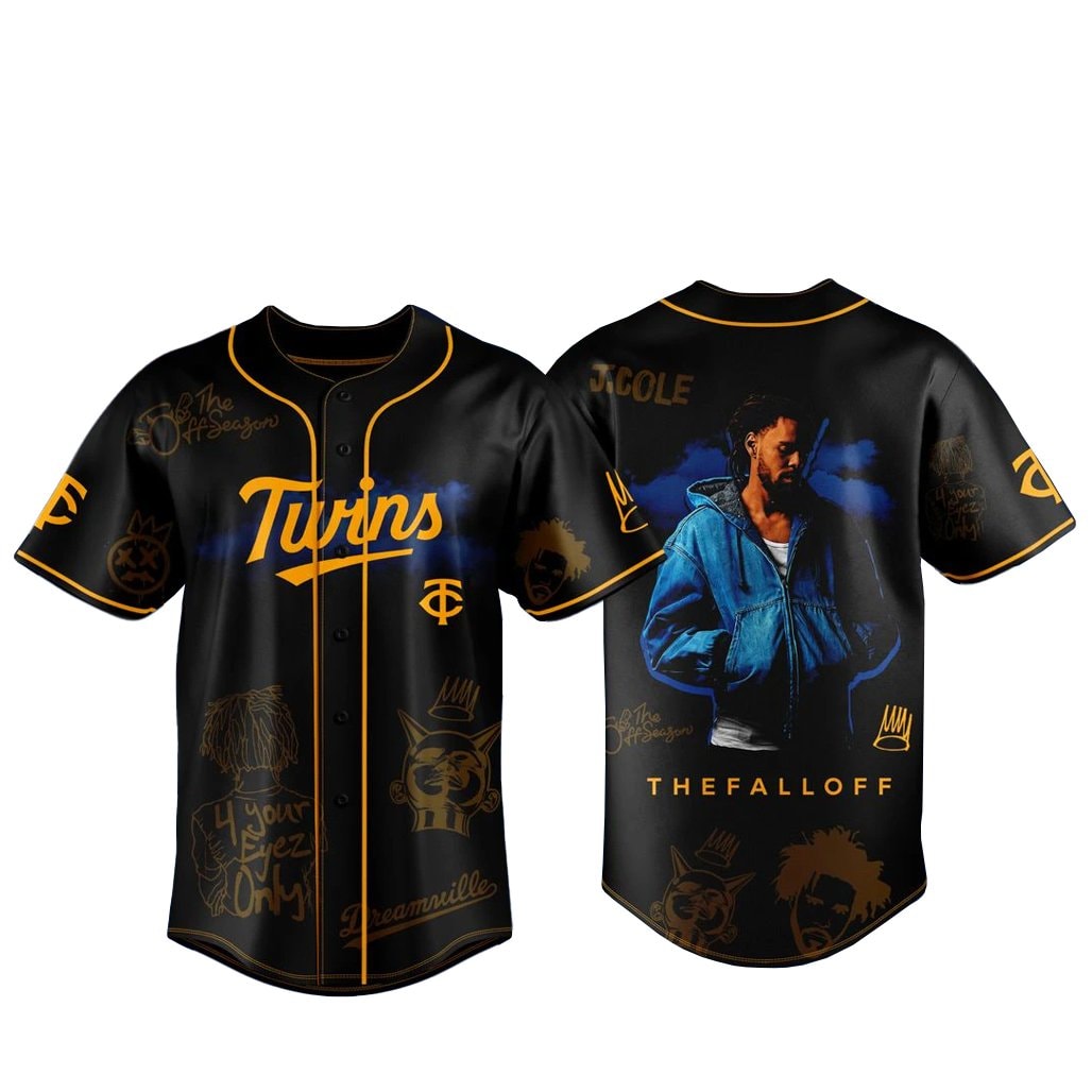 Baseball Team x The Fall Off World Tour 2026 Baseball Jersey