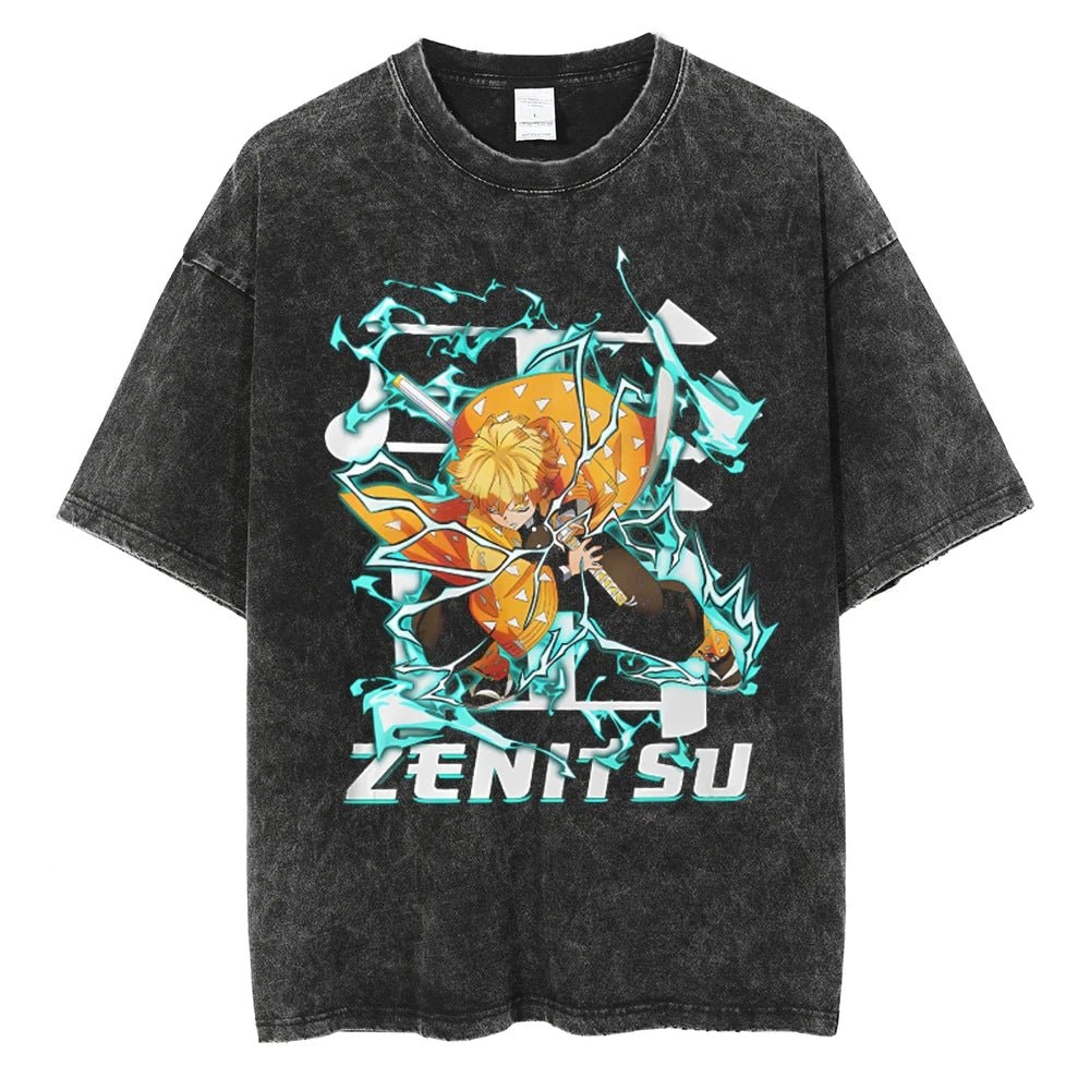 Zenitsu Agatsuma Vintage T-shirt