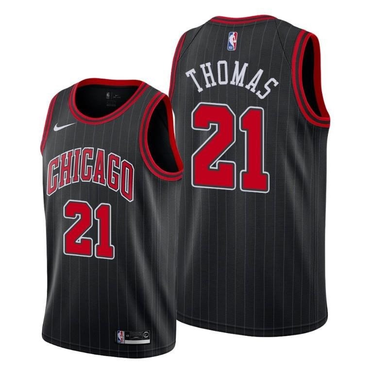 Matt Thomas Basketball Team Black Statement Edition Jersey 21 - Men Jersey