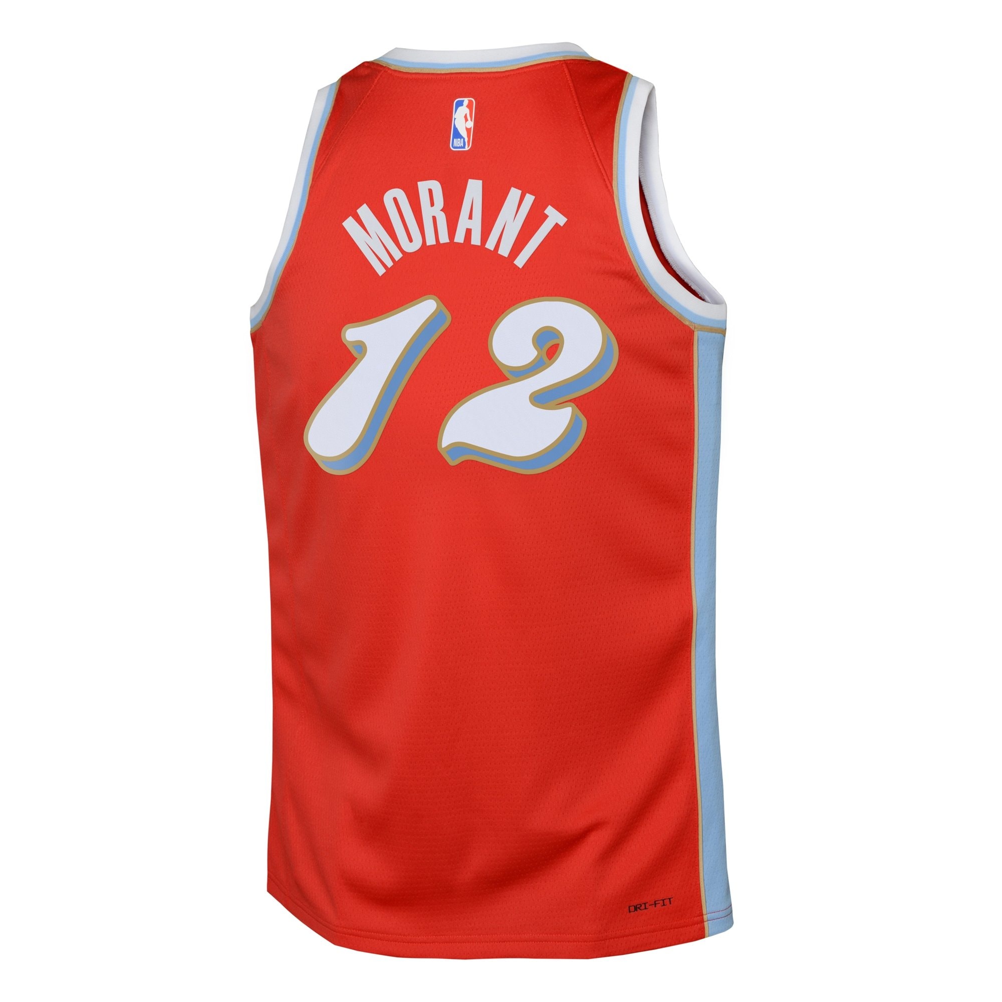 Memphis Grizzlies City Edition Swingman Jersey 2024 Red Ja Morant Youth