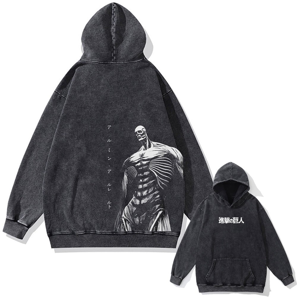 Colossal Titan Vintage Hoodie