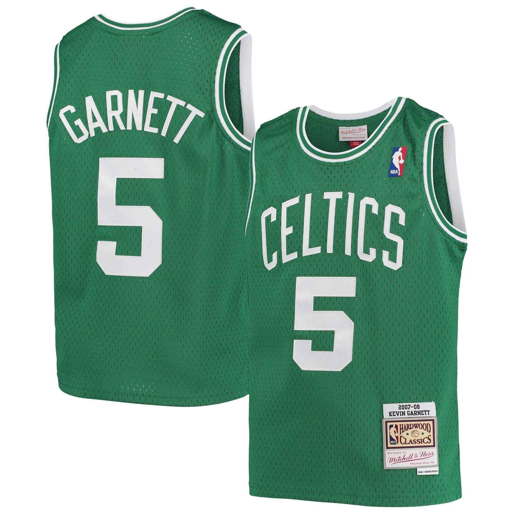 Kevin Garnett Boston Celtics Mitchell Ness Youth 2005-06 Hardwood Classics Swingman Jersey - Kelly Green