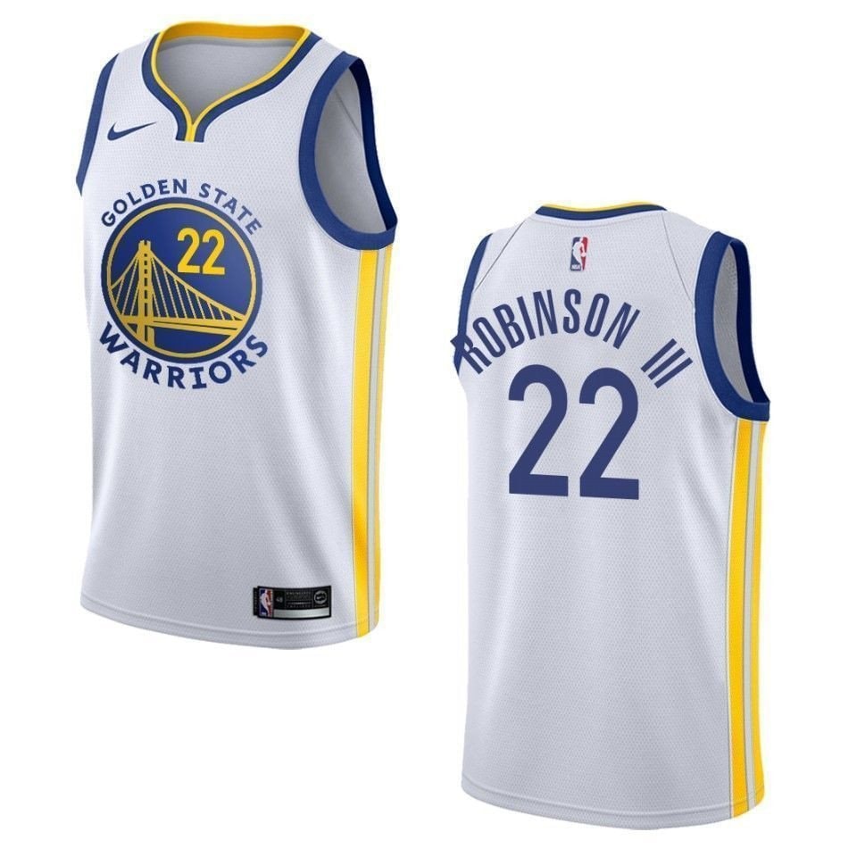 Men's Basketball Team 22 Glenn Robinson Iii Association Swingman Jersey - White