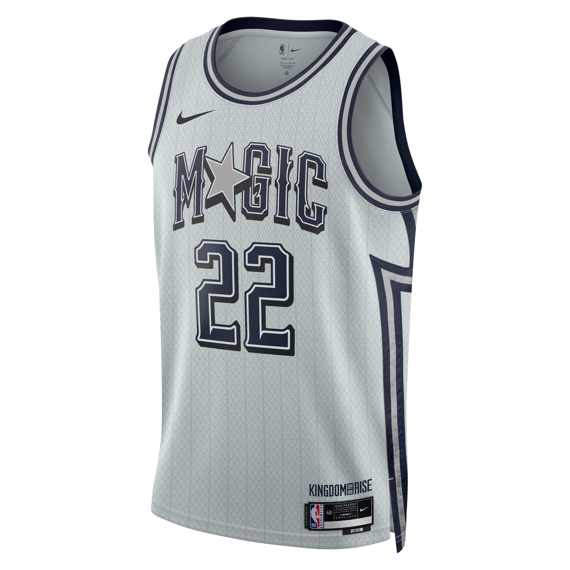 Orlando Magic City Edition Swingman Jersey 2024 Silver Franz Wagner Unisex