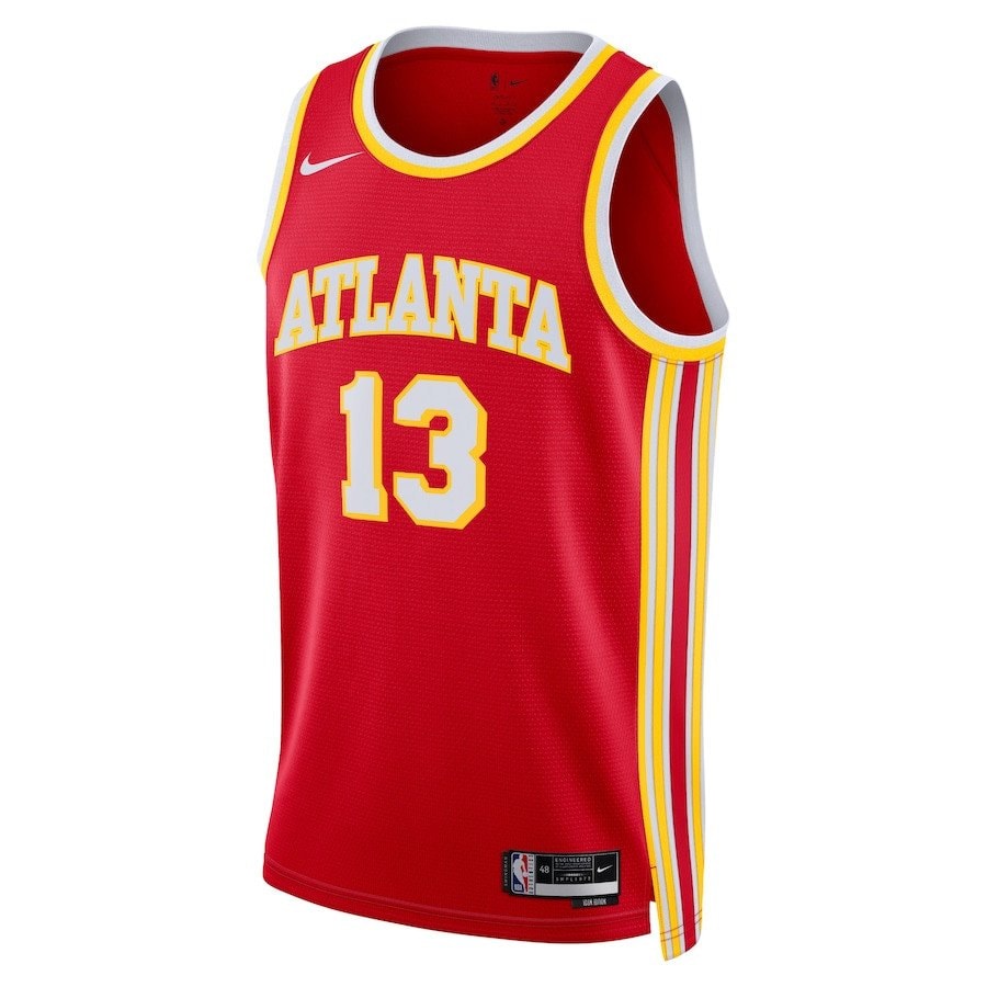 Bogdan Bogdanovic 13 Atlanta Hawks Unisex Swingman Jersey Icon Edition Red