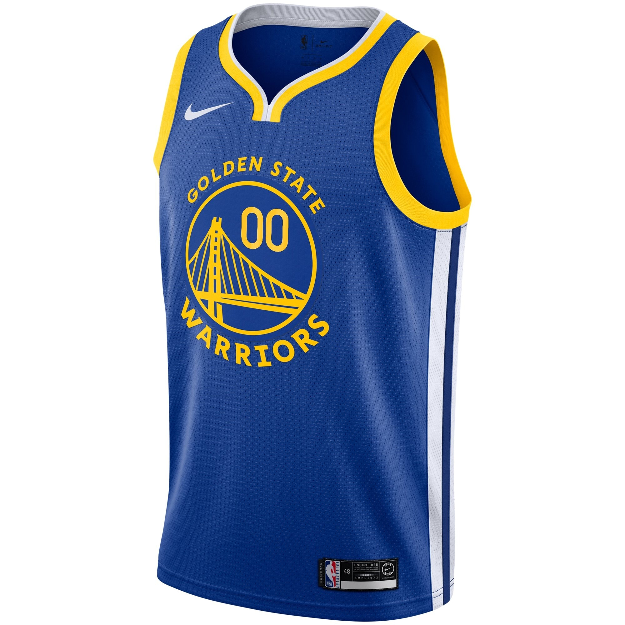 Golden State Warriors Icon Swingman Custom Youth Jersey Multicolor S-3XL